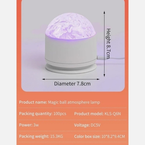 LED Star Projector with Remote - Picture 4 of 7